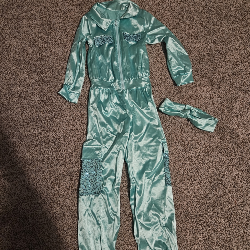 Weissman Teal Kids Dance Costume